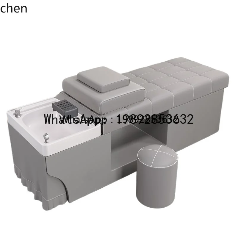 AA Hair salon special water circulation water heater fumigation beauty salon ear picking multi-functional massage bed