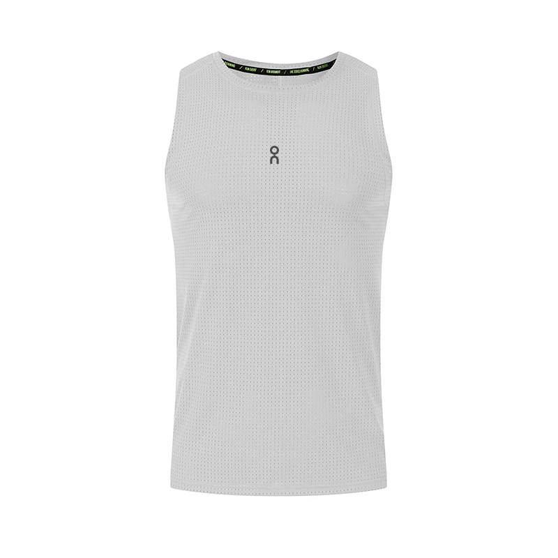 

Летний спортивный топ из ледяного шелка для мужчин, дышащий, быстросохнущий, для бега на открытом воздухе...