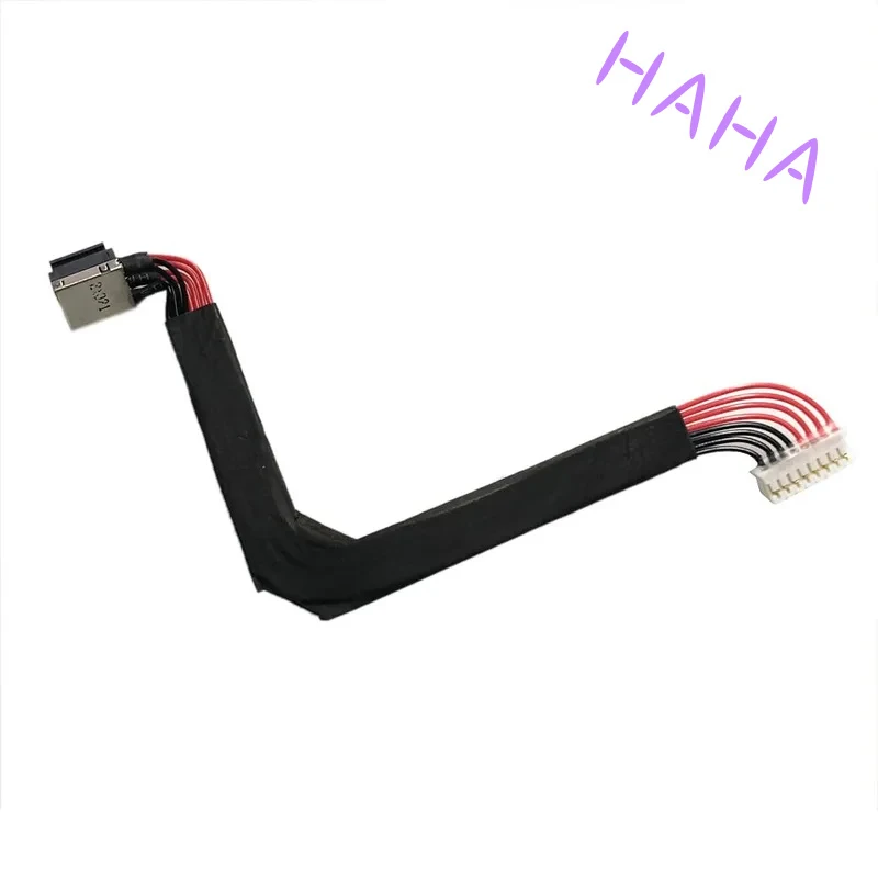 H+8-pin DC Power Jack Cable Charging Port Harness Connector for MSI GE73 GL75 GE75 GP75 MS-17C6 K1G-3008054-V03