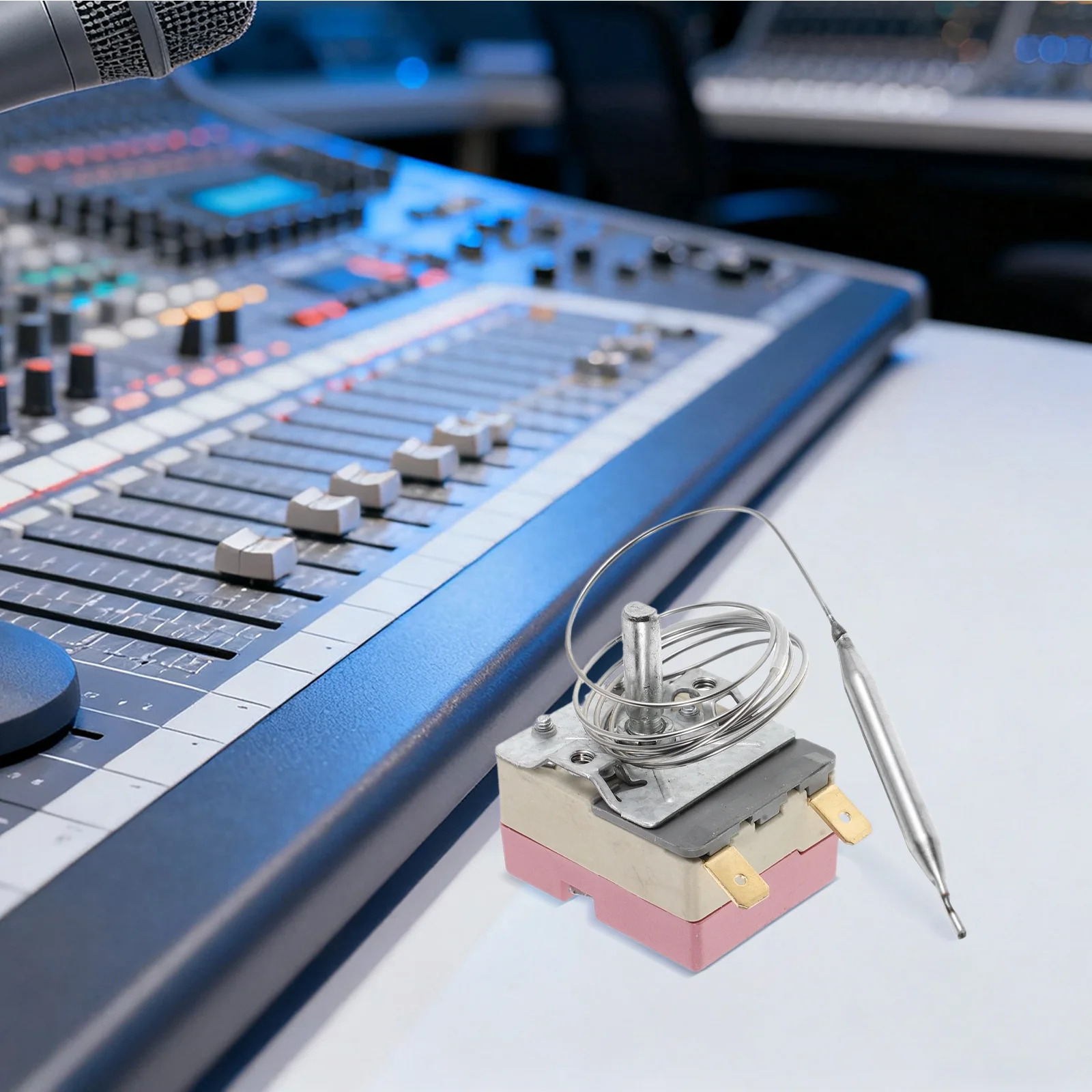 آلة الضباب ترموستات تحكم قابل للتعديل التحكم في درجة الحرارة لحدث حفل زفاف المؤثرات الخاصة