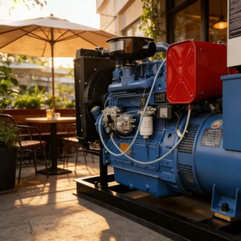 6 Cylinder Diesel Generator Set 200kW 250kVA Silent Genset with ATS for Commercial Building Data Center Backup Power Supply  