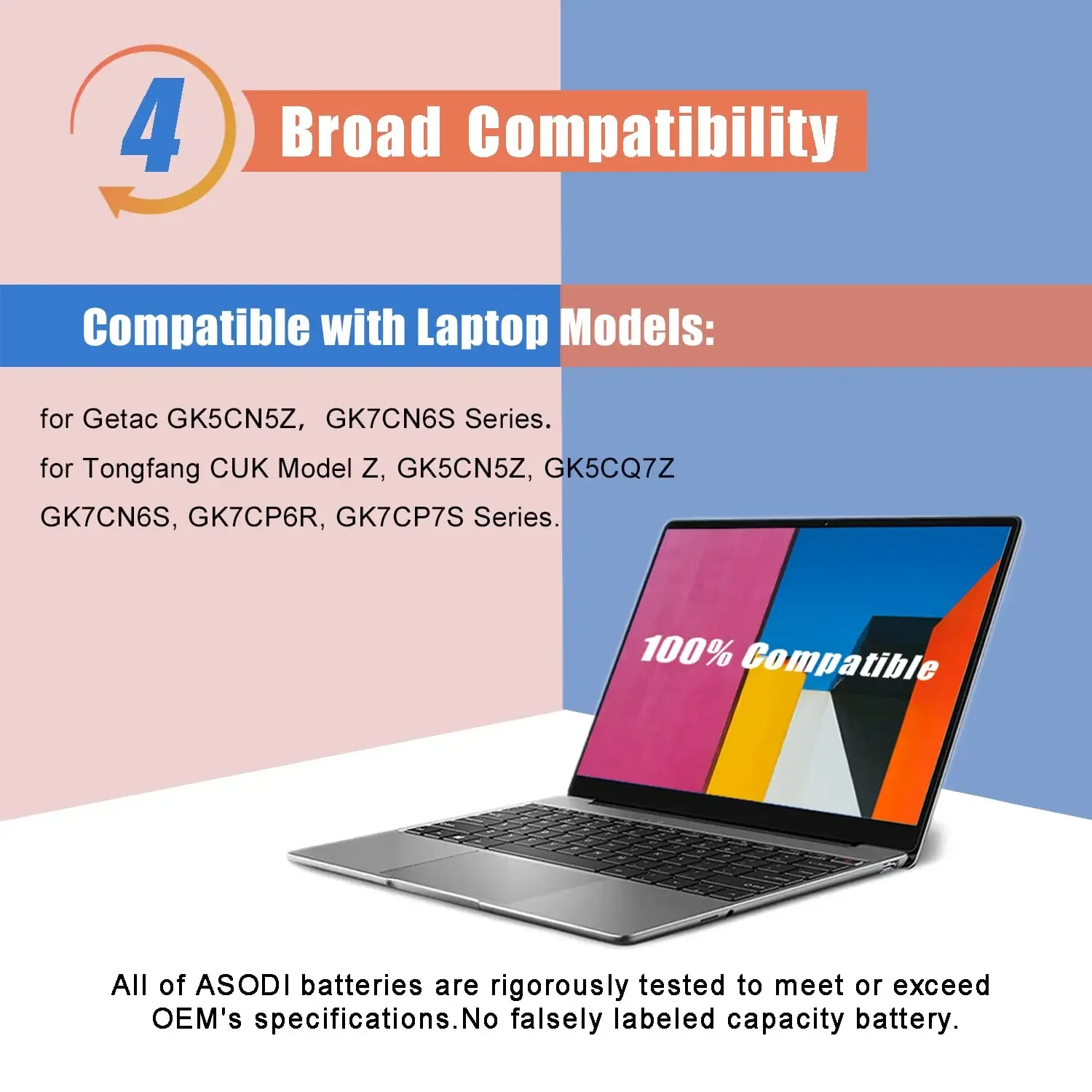 GK5CN-00-13-3S1P-0 Batterij voor Mechrevo X8Ti X8Ti Plus Z2 Z2 Air Machenike F177-B T90 Plus Hasee Z7M-KP7Z Getac GK5CN5Z TONGFANG