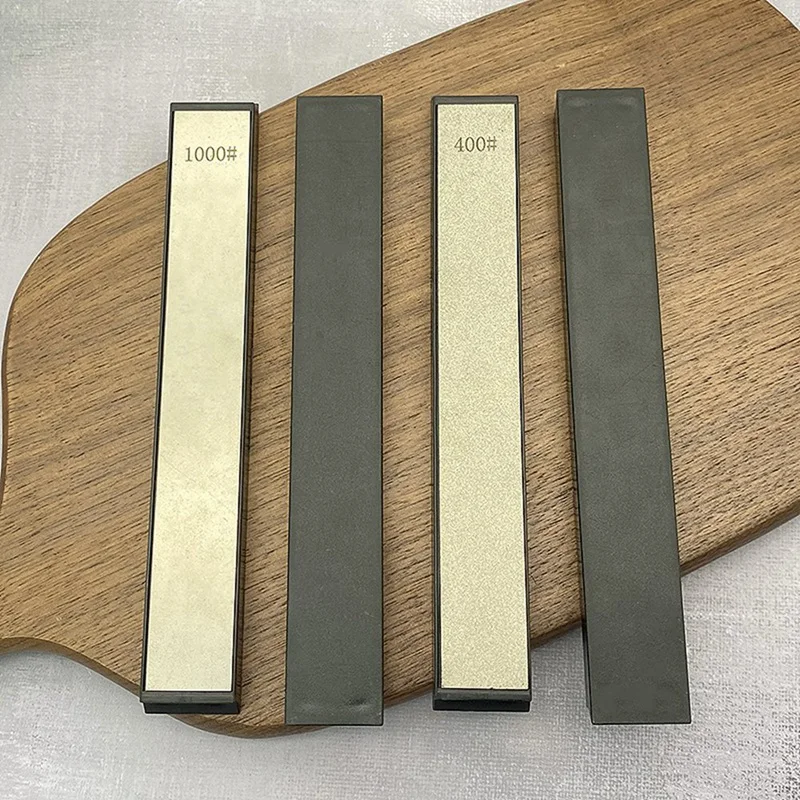 8Pcs Diamond Knife Sharpening Stones,Diamond Stone Set With Base - 120+240+400+600+800+1000+2000+3000 Grit