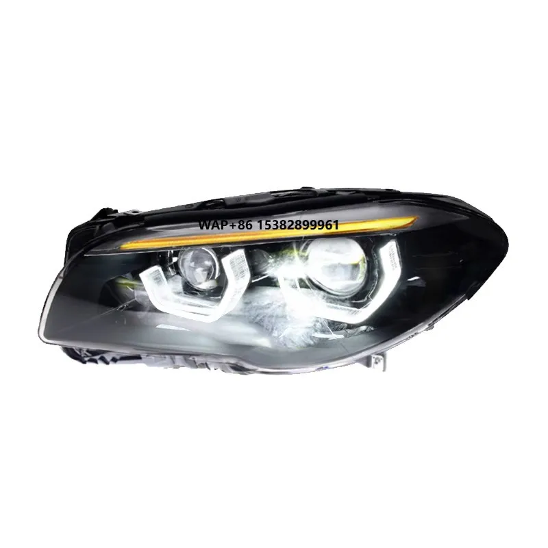 Led Headlights for  m5 5 Series F10 Lci F18 2011 to 2017 Adaptive Headlight Lens Cover