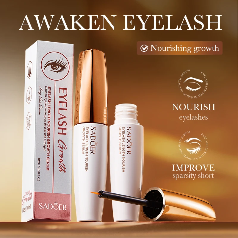 1/3 Bottle of Eyelash Lengthening Serum, Lengthening, Thickening, and Curling Mascara, a Must-Have Gift for Christmas and Halloween, Essential for Dry Skin in Winter