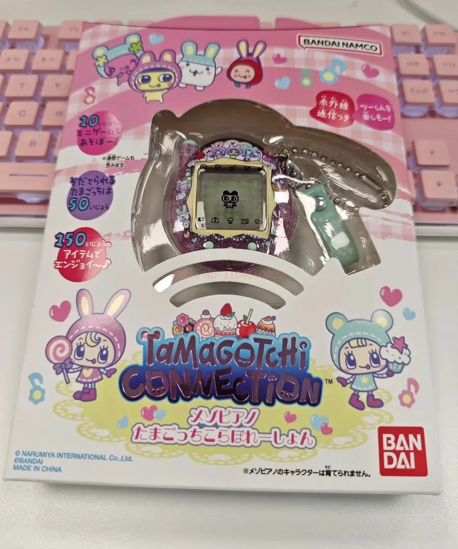 แทมาก็อตจิ คอนเนคชั่น เวอร์ชั่น คอลลาบอเรชั่น ซีรีส์ เมโซ ปิอโน่ ของแท้จากแบนได ของเล่นสัตว์เลี้ยงเสมือนจริง พร้อมฟังก์ชั่นเชื่อมต่อ ของขวัญ