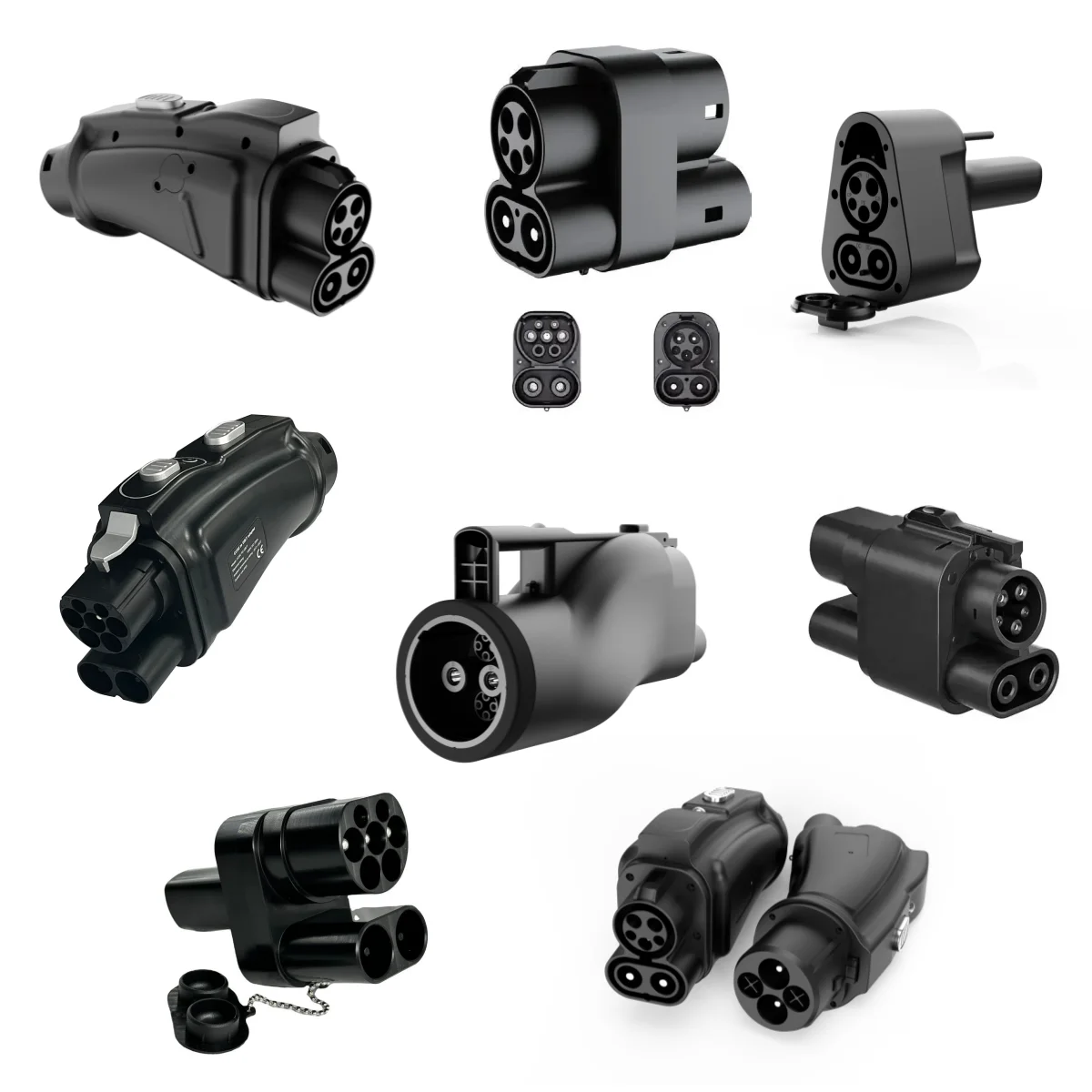 

Collection - DC EV Adapters For Fast DC Chargers And Electric Cars