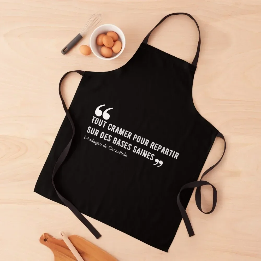 

Cramer Everything To Start Again On A Healthy Basis | Leodagan of Carmelid Apron Household Items kitchen girl Apron