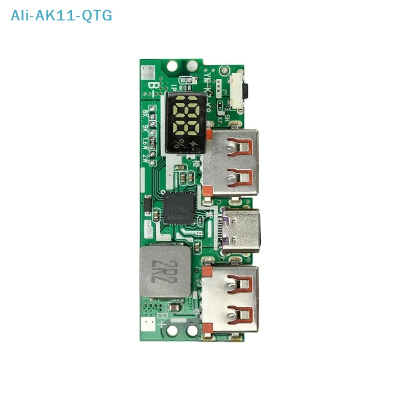 NOUVEAU Kit électronique DIY de boîtier de batterie Power Bank à charge rapide 1260110 avec accessoires de stockage de batterie PD22.5W