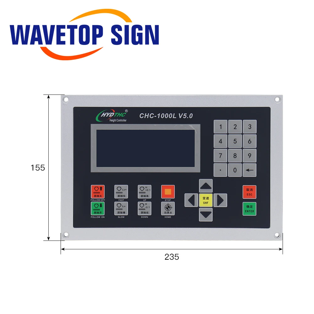 WaveTopSign CHC-1000L Capacitive Height Controller DC24V 2A for Laser Cutting Automatic Following