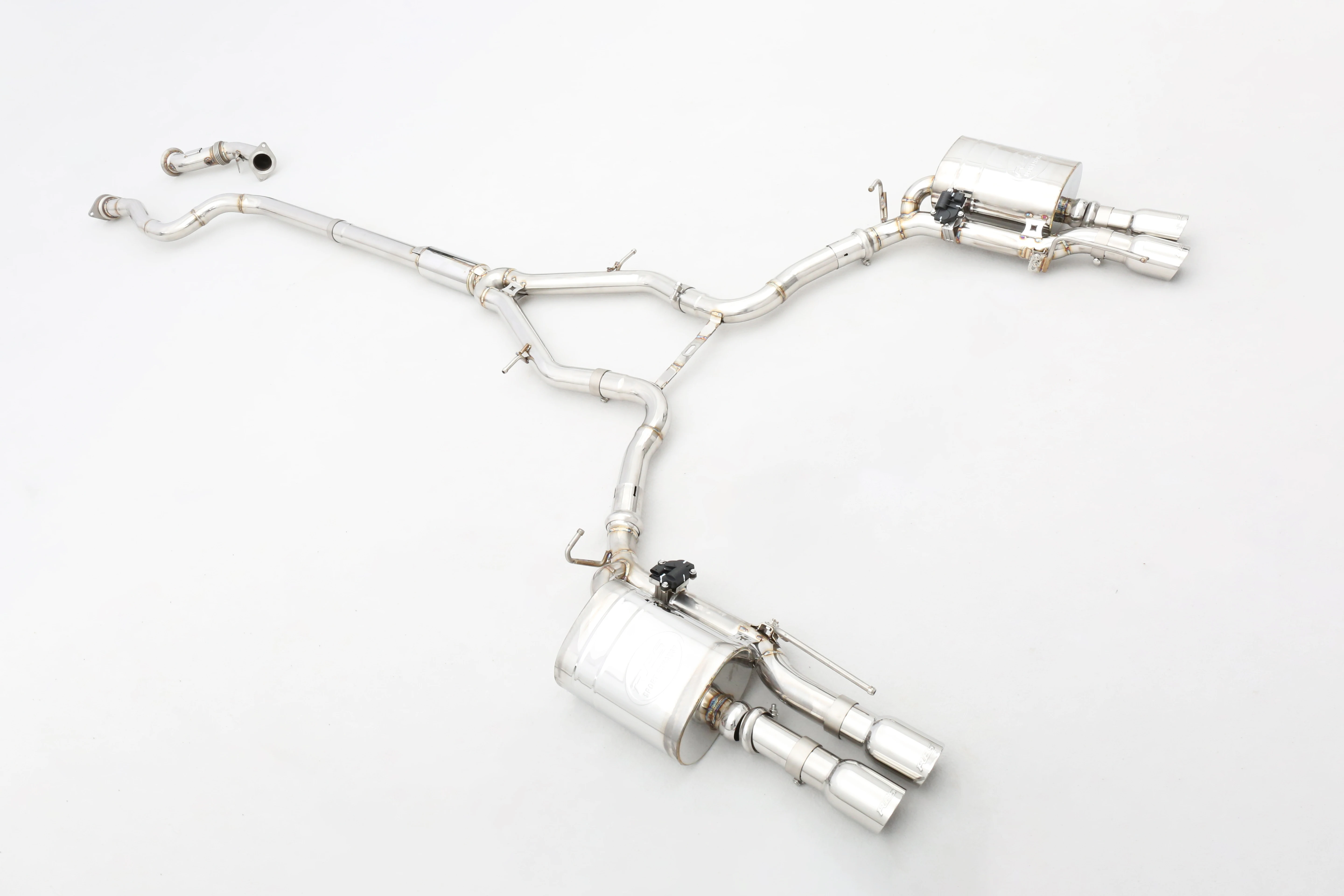 Custom 304 Stainless Steel/Titanium Valved Exhaust System Perfect Fit for Cadillac CT6 3.0T LGW