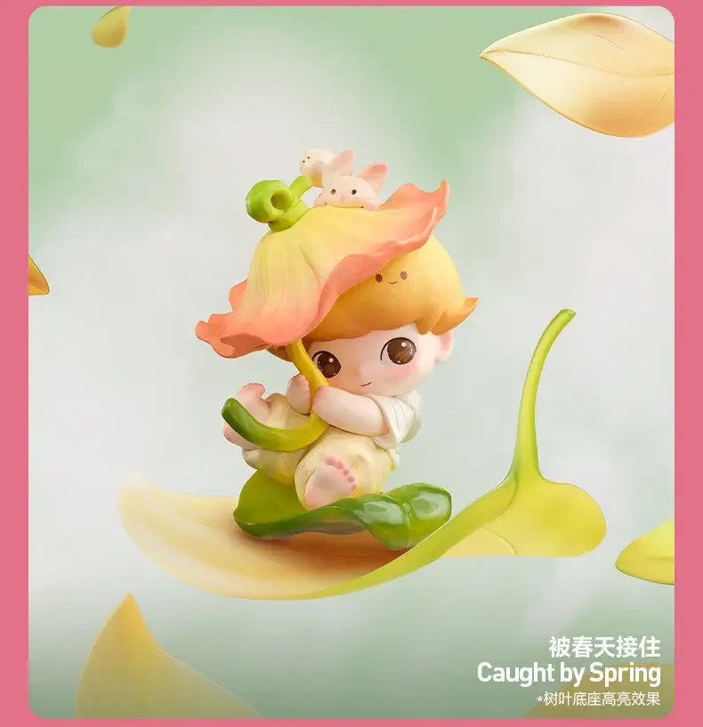 

POP MART Original DIMOO MOMENTS IN BLOOM Series Handcrafted Blind Box Exquisite Creative Toys and Adorable Decorations in Stock