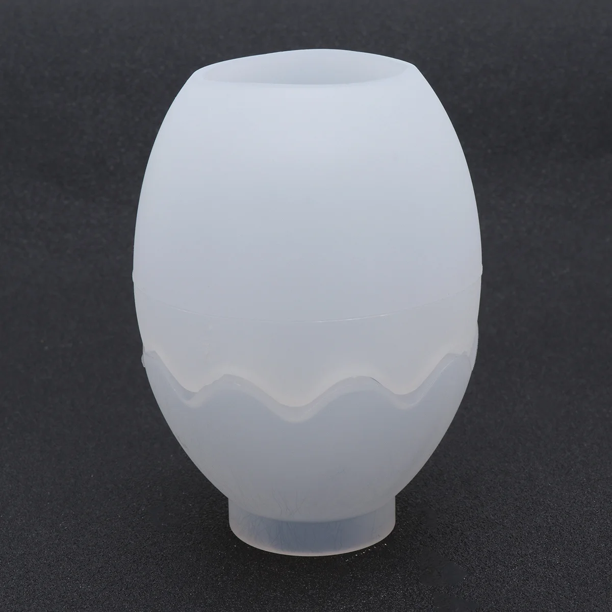 

Crystal Epoxy Resin Mold White Egg Shape Silicone Storage Box For Jewelry Diy Craft Soap Decor Tool