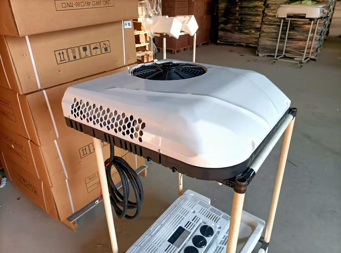 CX-XD1-12/24V New 12V 24V Roof Top Air Conditioner For Truck RV Tractor-Parking Air Conditioner