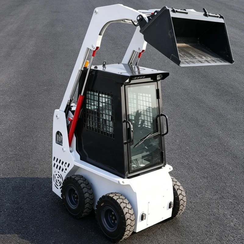 

Customized Mine Short-distance Skid Steer Loader, Ore Transfer Skid Steer, Mine-specific Skid Steer Transporter