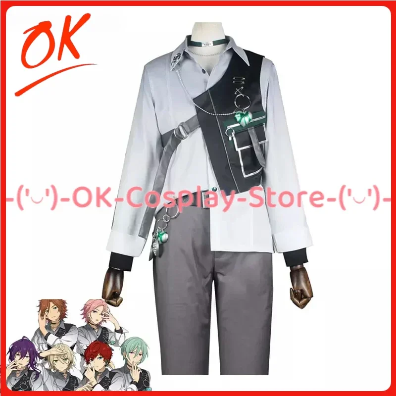 

[Customized] Game Ensemble Stars ALKALOID Double Face Cosplay Costume Anime Clothes Party Suit Halloween Carnival Uniform