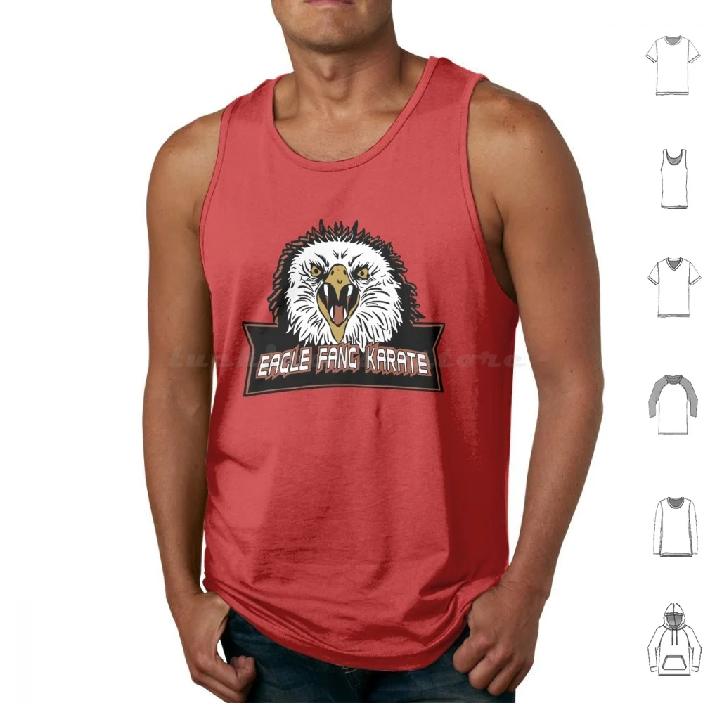 Eagle Fang Karate Logo Tank Tops Vest Sleeveless Eagle Fang Karate Eagle Fang Karate Logo Eagle Fang Karate Eagle Gang Karate