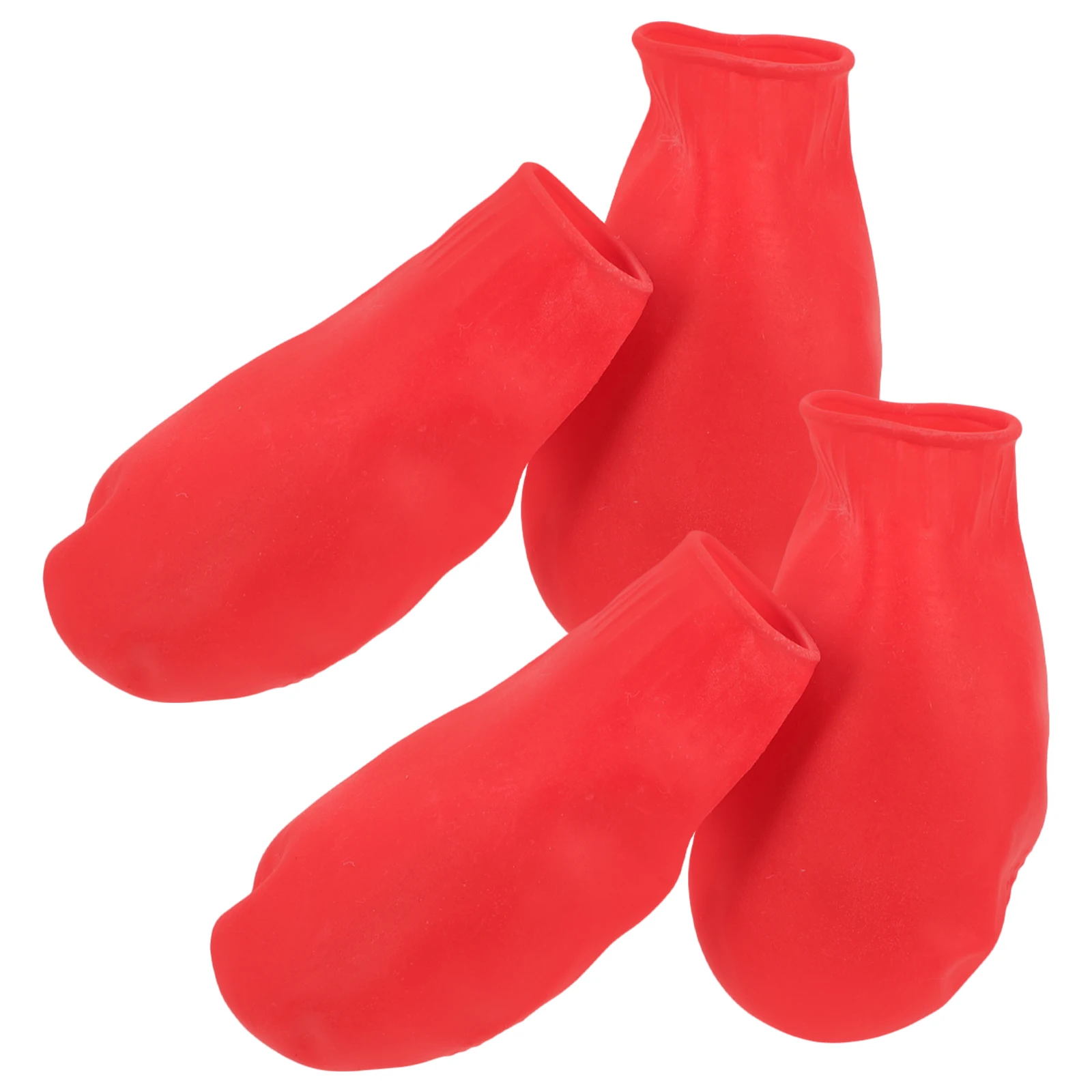 

4pcs Dog Rain Shoes Waterproof Non-slip Outdoor Pet Sneakers Puppy Rubber Boots for Walking Jogging Activities Keep Dogs Safe