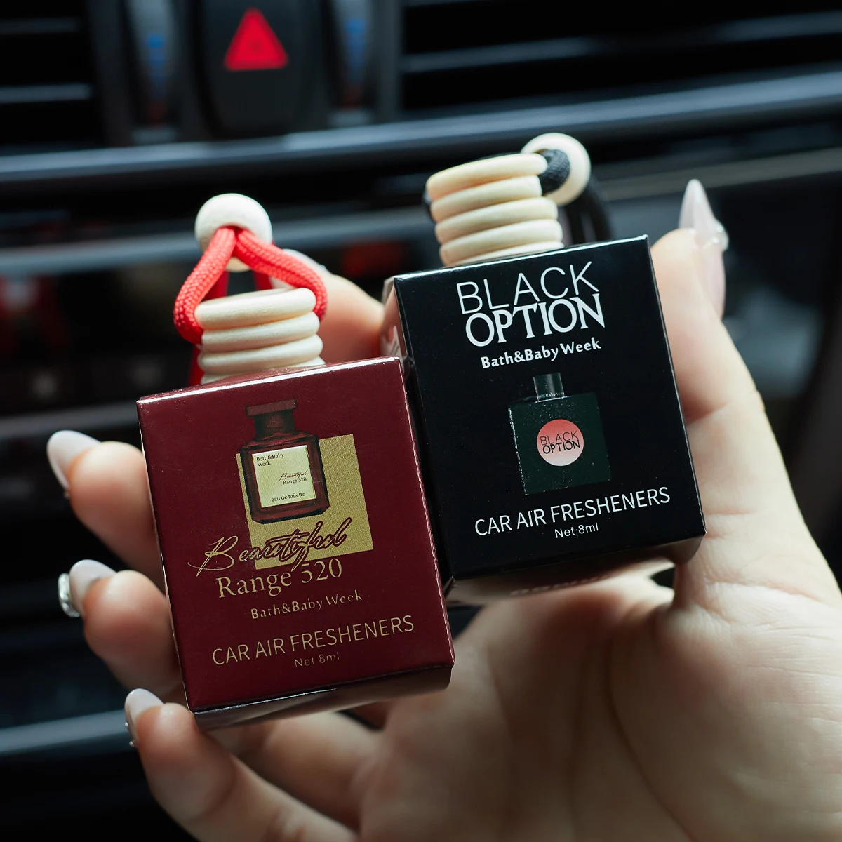 عطر سيارة، عطر سيارة يستخدم لملحقات السيارة الداخلية، معطر هواء للسيارة طويل الأمد، يحافظ على الساحرة والطازجة