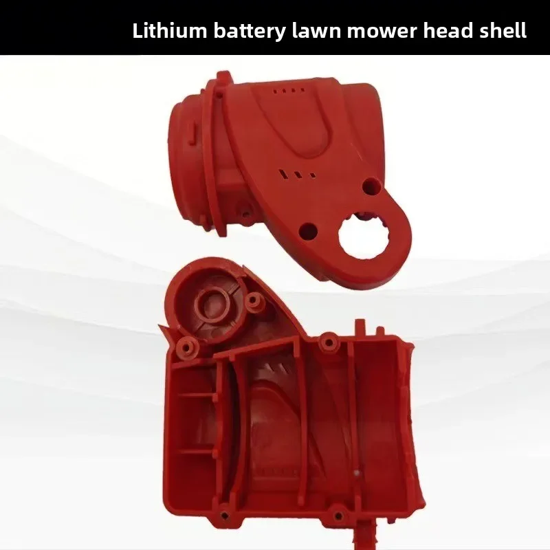 Universal Motor Protective Shell for 21V Lithium-Ion Lawn Mower  DurableThickened Wear-Resistant Cover Replacement Part Blue