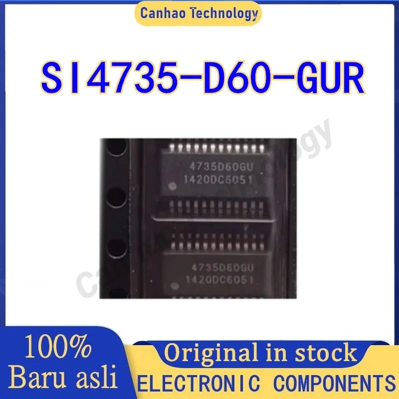 

4735D60GU SI4735-D60-GU SI4735-D60-GUR ssop-24 IC Chip 100% Новый оригинальный в наличии