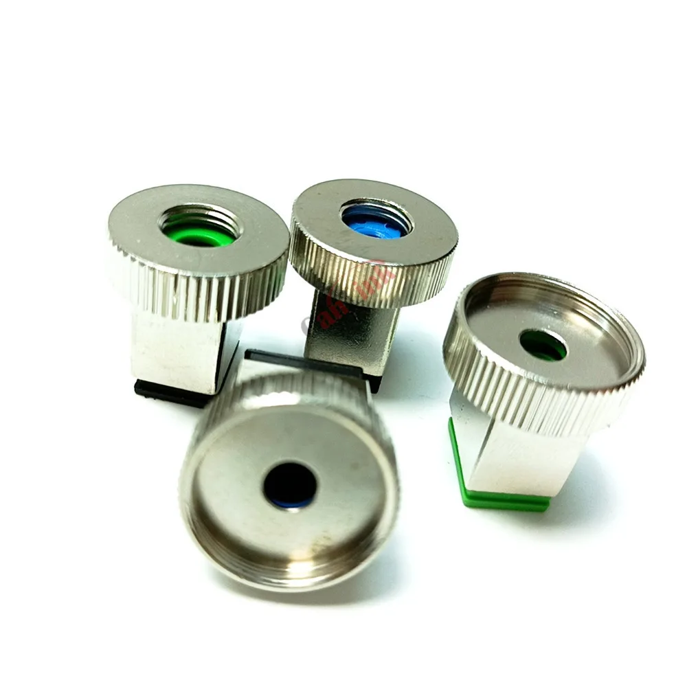 Fiber Connector Adapter SC/PC/APC Optical Power Meter Conversion Head Red Pen Metal Cap Adapter Coupler Flange