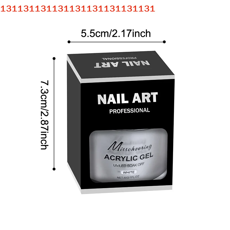 Gel per unghie Quick Builder 15/30g Estensione trasparente per nail art Acrilico multifunzionale Soak off LED UV per uso professionale in salone