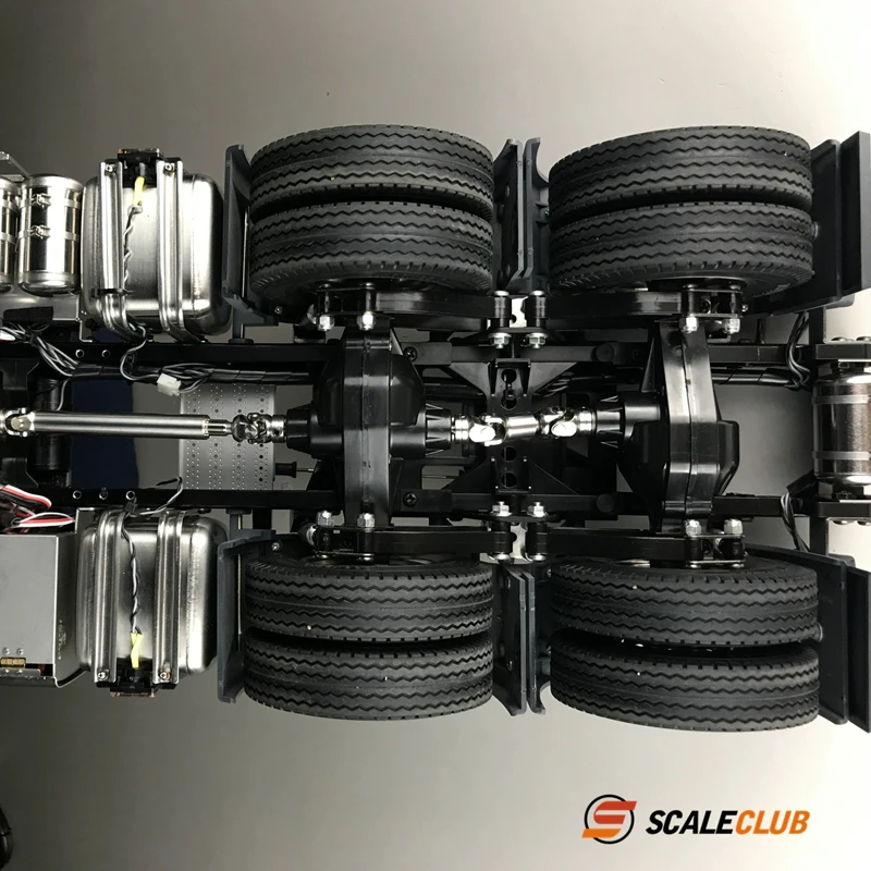 Scaleclub 1/14trailer truck dump truck truckclimbing simulation metal CVD drive shaft universal joint coupling Model accessories