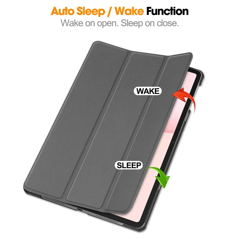 For Honor Pad 20 Case 12.1 inch Tri-Folding PU Leather Stand Smart Tablet Case for Huawei Honor Pad 20 Pro Pad 10 Cover Funda