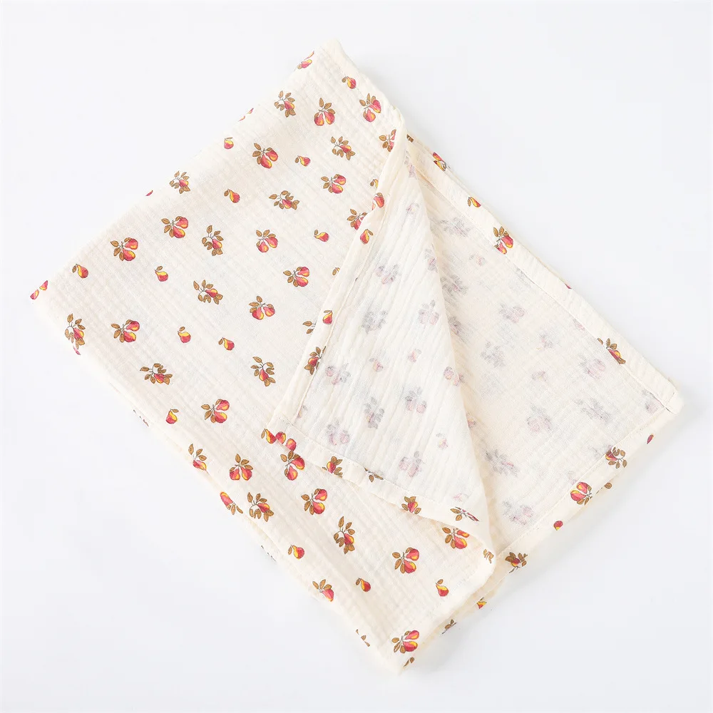 80X65cm Musselin Quadrate Baby Swaddle Decke Neugeborenen Windel Bettwäsche Baumwolle Kinderwagen Decken Babys Zubehör Infant Nickerchen Abdeckung