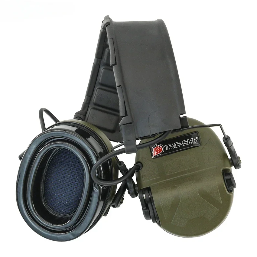 NEW SORDINULTRA IPSC Headset, Silicone Ear Cushions, Compatible with Outdoor Sports Noise-Canceling Tactical Headphones