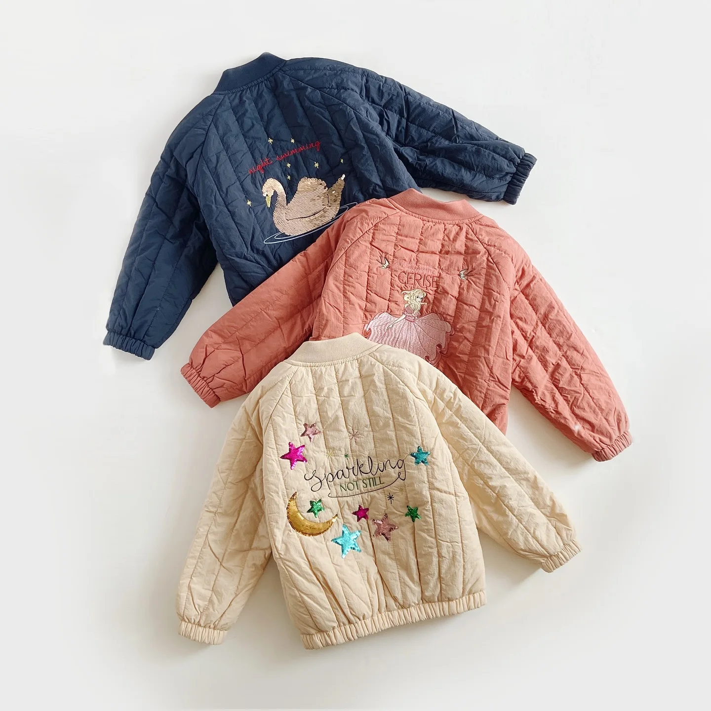 Kids Bomber Jacket Winter Coats 2024 Konges Slojd Children Warm Outerwear Boy Baby Girls Jackets for Autumn Children Clothing