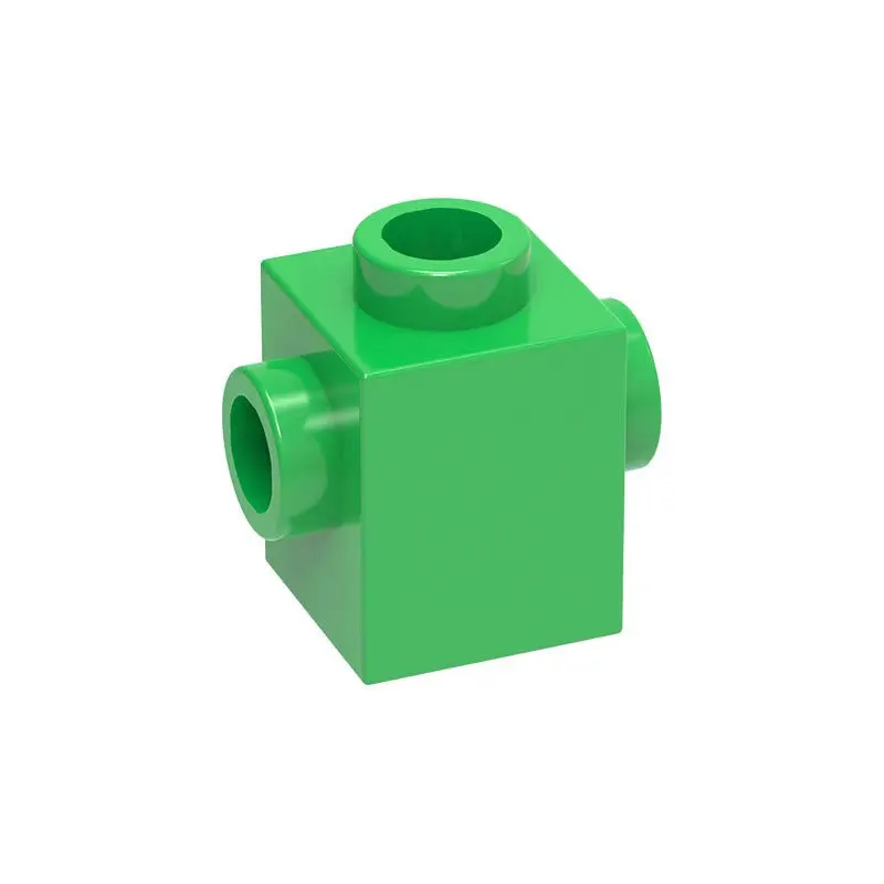 50 Stück 47905 Modifizierter 1x1 Baustein-Bausatz mit Noppen an der Seite, Partikel-Puzzle, Ideen-Spielzeug, Kindergeburtstagsgeschenk, Weihnachtsgeschenk – Detail 2