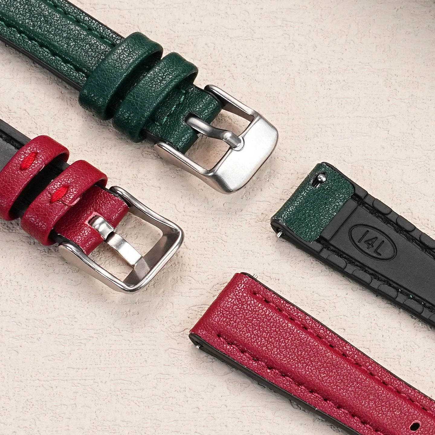 سلسلة ساعات عصرية بواجهة سريعة الإصدار لصيف جديد لساعات أرماني وتيسو وغيرها من العلامات التجارية حزام عالمي 14 ملم 12 ملم