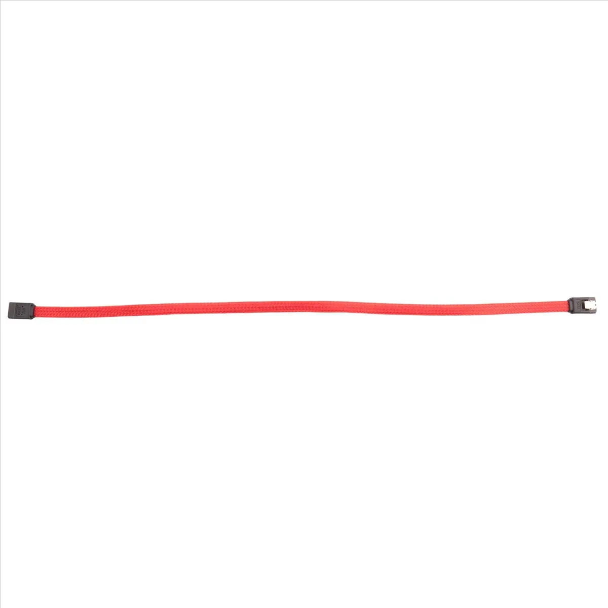 50CM 3.0 III SATA3 7pin Data Cable 6Gb/s SSD Cables HDD Hard Disk Data Cord with Nylon Sleeved Premium Version(Red)