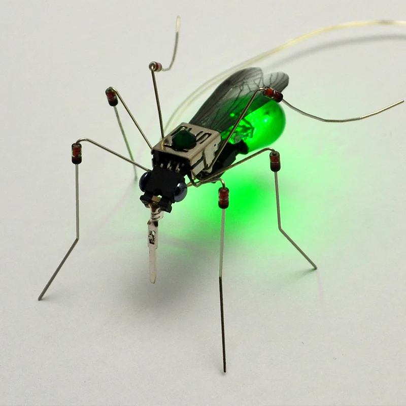 DIY mechanische Kit handgemachte Mücken Kinder pädagogische Materialien elektronische Teile Montage Spielzeug