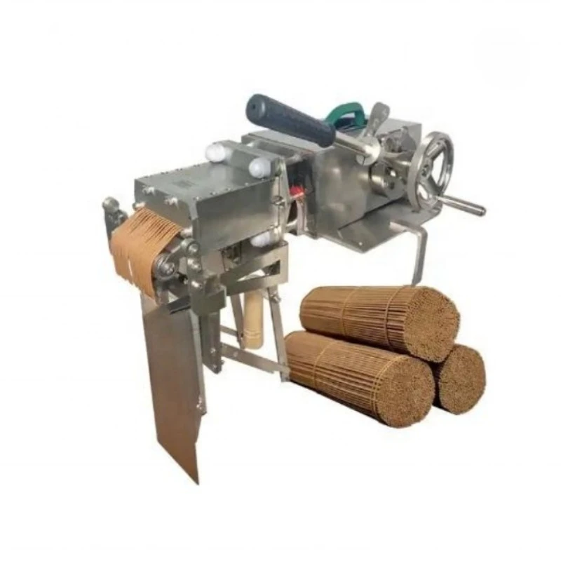 Household hand crank for making incense for custom molds