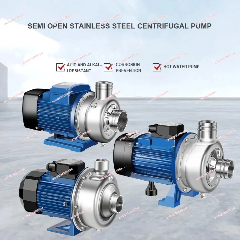 Centrifugal Water Pump Stainless SteePump Corrosion-Resistant Acid Alkali Plant Transfer Swimming Pool