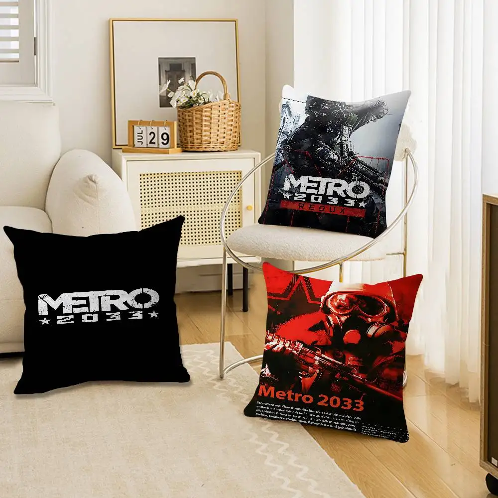 

Декоративные подушки M-Metro 2033 с персонализированным изображением и текстом, подарки для дома, 45x45 см