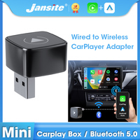 Jansite CarPlay Smart 2 in 1 Ai Box Wired to Wireless Android Auto Car Adapter For Youtube Netflix TikTok For Nissan Audi Toyota