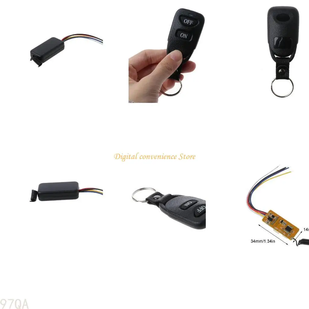 97QA 5V-12V 1CH Wir…