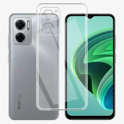 For Xiaomi Redmi 10 5G Case Clear Silicone Soft TPU Cases Cover For Redmi 10 5G 4G 10A 10C Fundas For Redmi 10 Prime Transparent