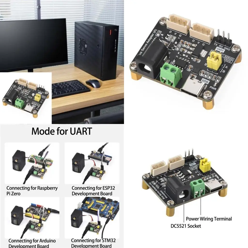 

31BA Serial Bus Servo Adapter Integrates Power Supply Control Circuit Driver Board