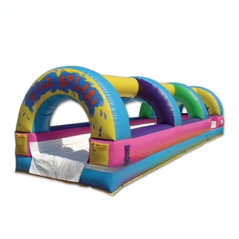 

Commercial Bouncy Playground Outdoor Games Splash slip Slide Jumping Castle Inflatable Water slip and Slide