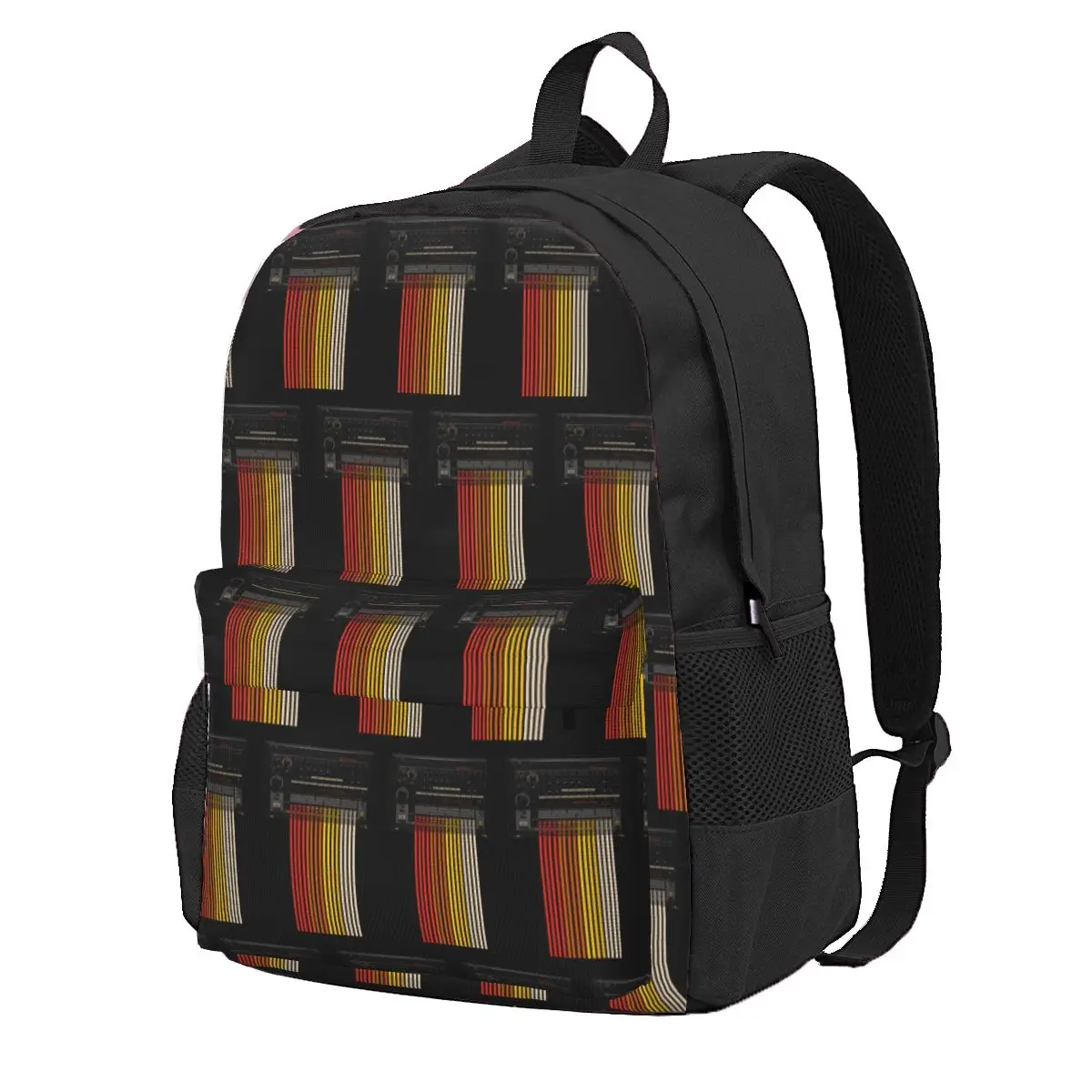808 Rhythm Composer Student Backpack School Bag Hiking Travel Daypack for Men Women Fashion Bookbag Shoulder Bags