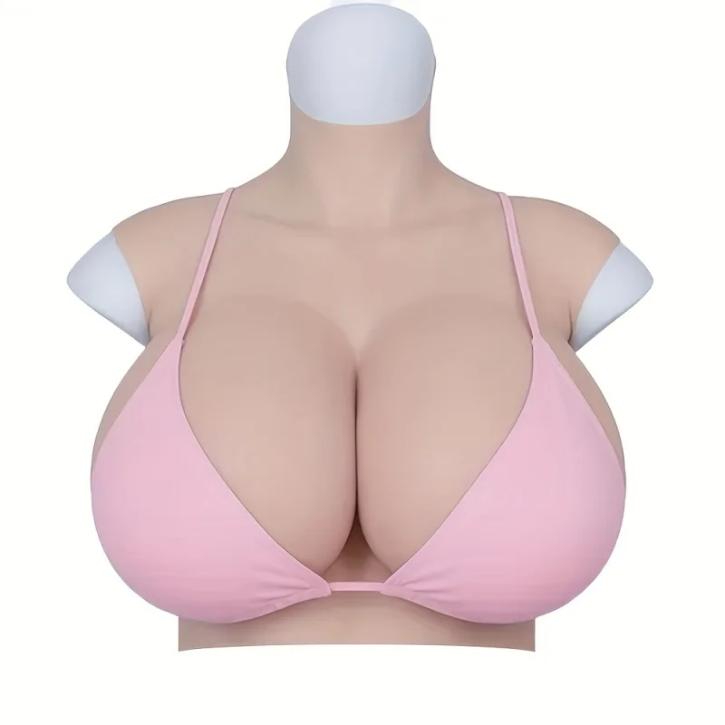 Simulated Silicone Breast Board Fake Breast C-G Cup, Suitable For Cross Dressers Drag Queen Mastectomy Transgender Breastplates