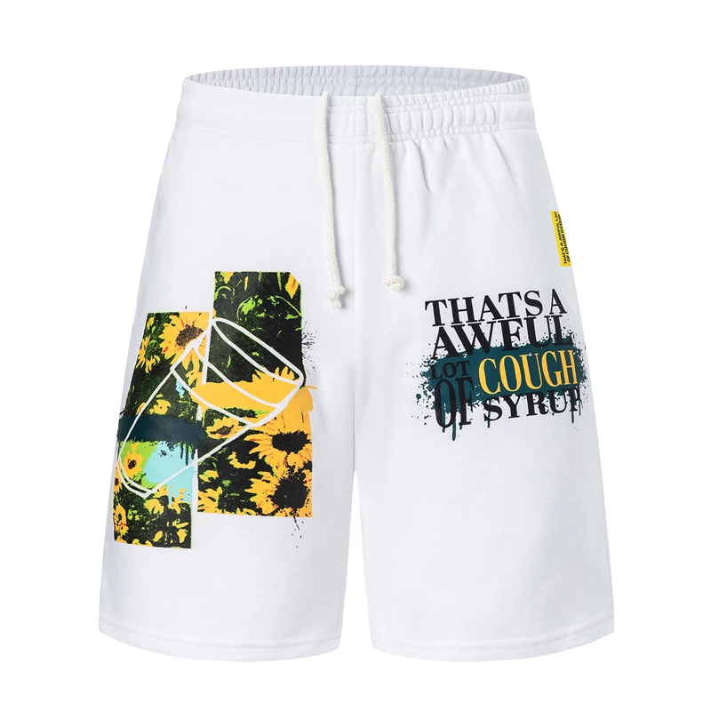 High Quality Casual Shorts Men Beach Shorts Comfortable Loose Outdoor That‘s A Awful Lot of Cough Syrup Pants