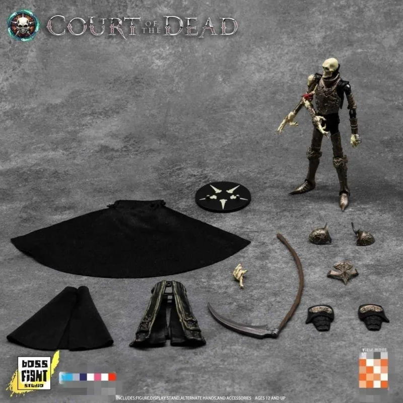 لعبة رسمية جديدة 1/18 Bfs Court of the Dead Wave 2 Dreadthane لشخصية الحركة Risen Reaper Malavestros Gallevarbe Dreadthane هدية #2