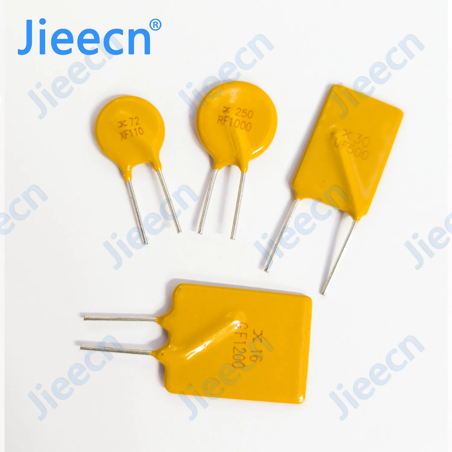 Jieecn fusível reajustável, PTC DIP, chinês, alta qualidade, RGEF1100, RGEF1200, 16V, 11A, 12A, GF1100, GF1200, JK16-1100, 500pcs