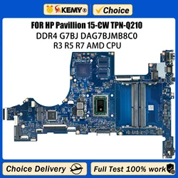 L22763-001 L22763-601 Für HP Pavilion 15-CW 15Z-CW G7BF G7BJ Laptop Motherboard DAG7BFMB8D0 DAG7BJMB8C0 Mainboard R7-2700 CPU